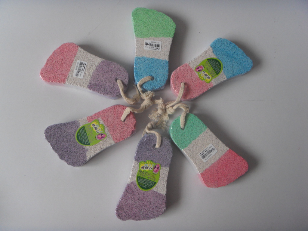 染色脚型磨脚石磨脚皮去脚皮去死皮脚工具搓脚板