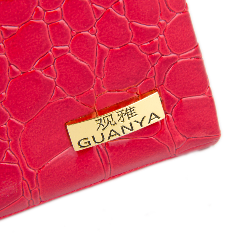 手提饰品首饰盒 多层鳄鱼纹首饰盒批发细节图