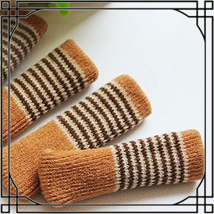 Japanese And Korean Knitted Wool Table And Chair Foot Cover Table And Chair Cover 4 Sets Application Scenario