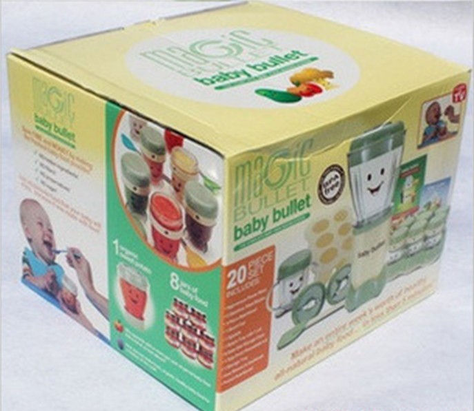Creative new Europe and the United States hot environmentally friendly ABS material baby bullet baby fruit and vegetable machine