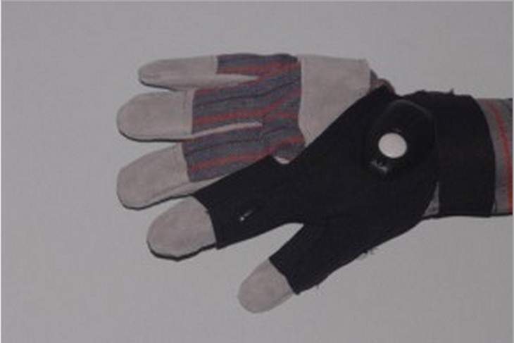 GLOVELITE夜光运动手套 汽车修理照明手套 钓鱼户外细节图