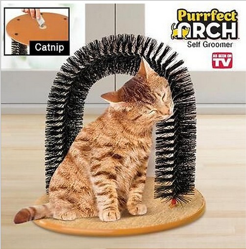 purrfect arch TV电视购物猫抓痒猫玩具宠物用品
