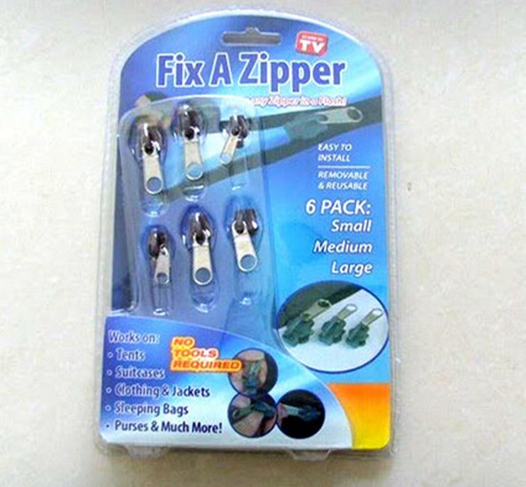 Fix A Zipper6TV zipper head 6 universal zipper head OPP bag Specification image