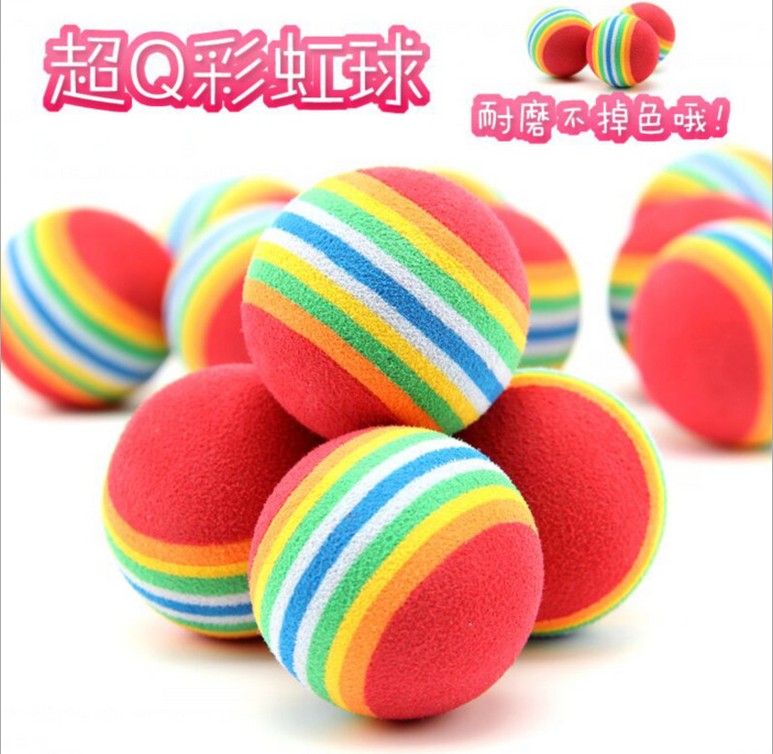 Pet toys, super Q rainbow balls, cat toys, cat and dog toys, TV shopping products