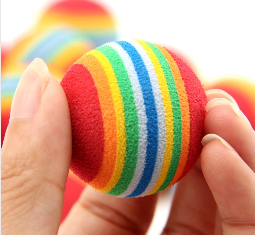 Pet toys, super Q rainbow balls, cat toys, cat and dog toys, TV shopping products Specification image