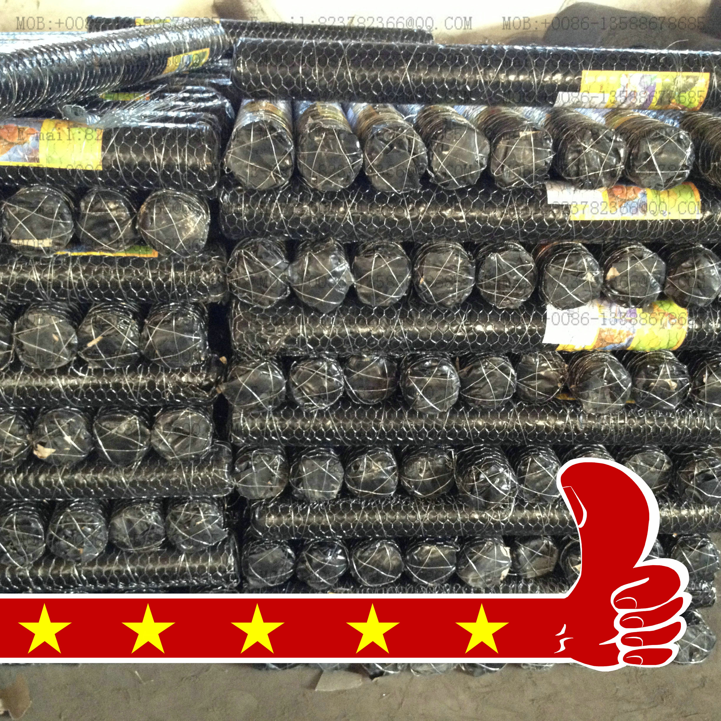 Hexagonal wire netting 1/2