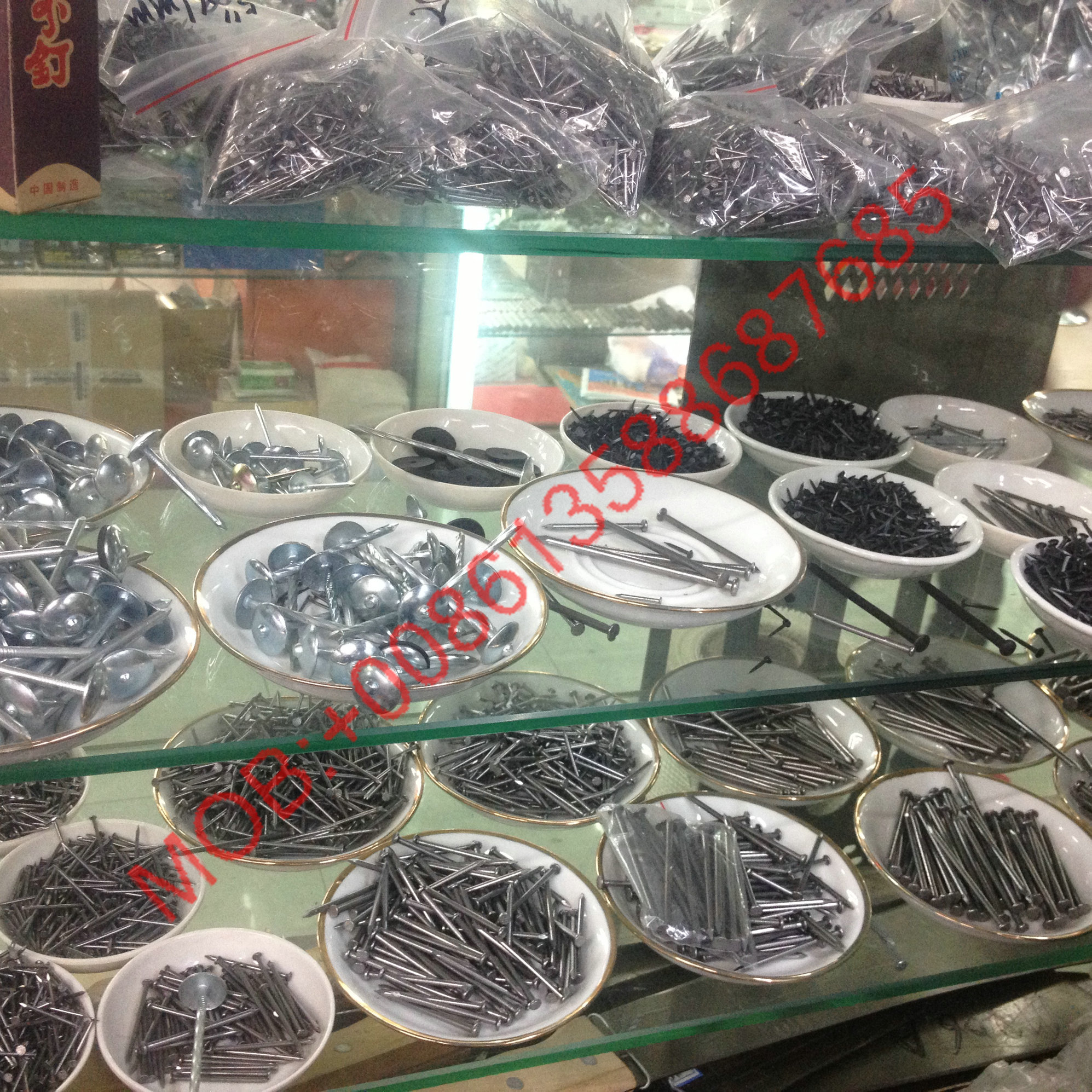 20 Common iron nails, iron nails, round nails, common nails, special-shaped nails Specification image