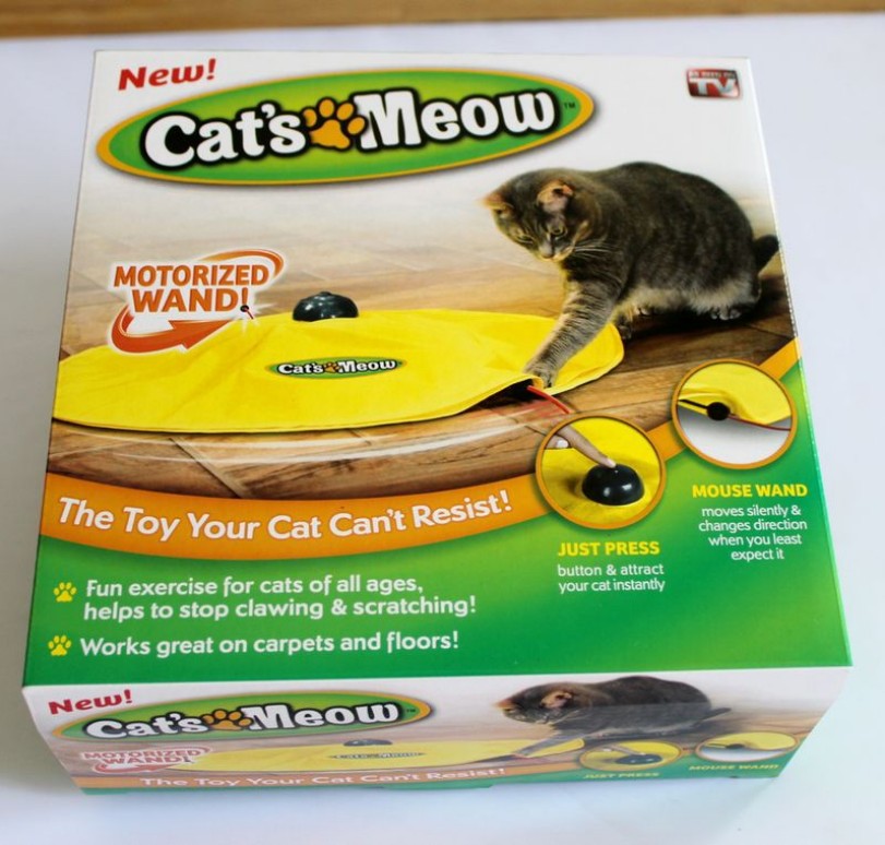 Cat's Meow Cat Toy Video cat Toy stick shadowless Mouse export product
