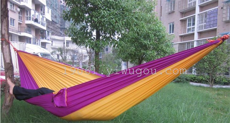 الأرجوحة الخاصة بالأرجوحة والمخيمة في الهواء الطلق بمظلة مزدوجة Specification image
