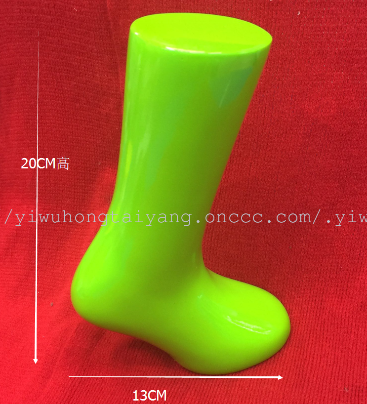 Factory price new model colorful child foot model socks foot child model foot model