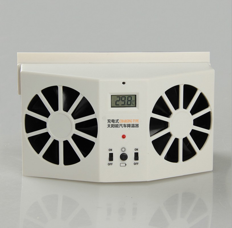 TV shopping the latest solar car ventilator solar car cooler automotive supplies