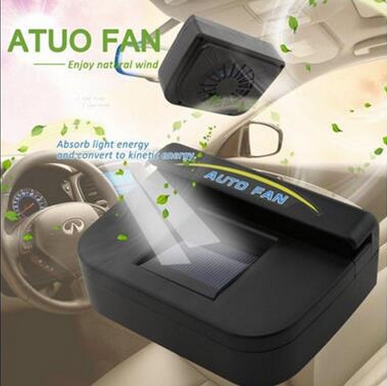 auto fanTV Solar Car fan Car cooler exhaust fan Ventilation fan