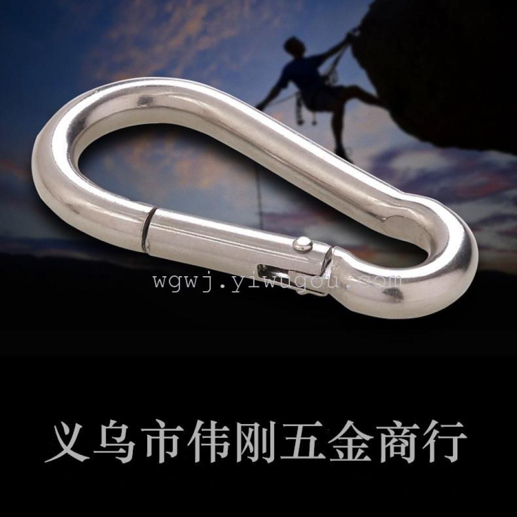 5号带螺母弹簧钩 葫芦形登山扣 链接扣 安全扣5mm*50mm详情4
