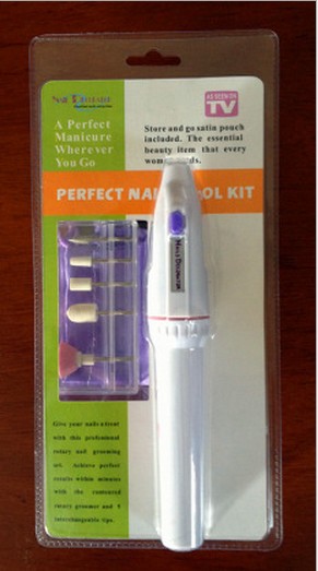 TV nail Art set Electric grinding Machine perfect nail stool is for export only