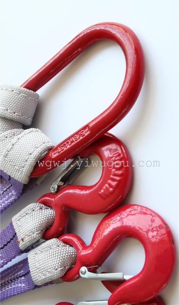 The length of polyester webbing for complete sets of lifting slings and rigging can be customized Application Scenario
