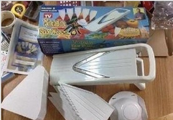 Vidalia Slice WizV multi-functional salad slicer grater thumbnail
