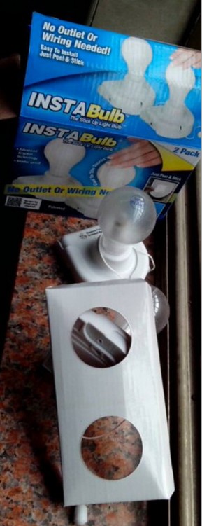 instant light easyTV Shopping Energy-saving Lamp Wall Lamp Kitchen Cabinet Lamp details Picture
