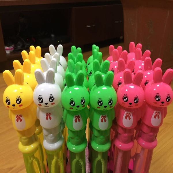 Cartoon bubble stick