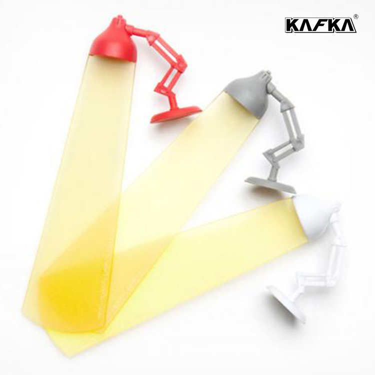 Table lamp Shape Bookmark Magnetic Bookmark Creative Bookmark Personality Plastic table lamp bookmark