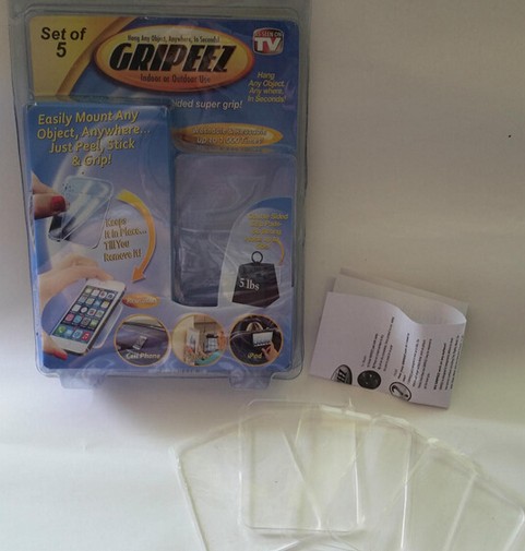 GripeeTV产品欧美热销 硅胶防滑贴 手机墙壁贴5pcs