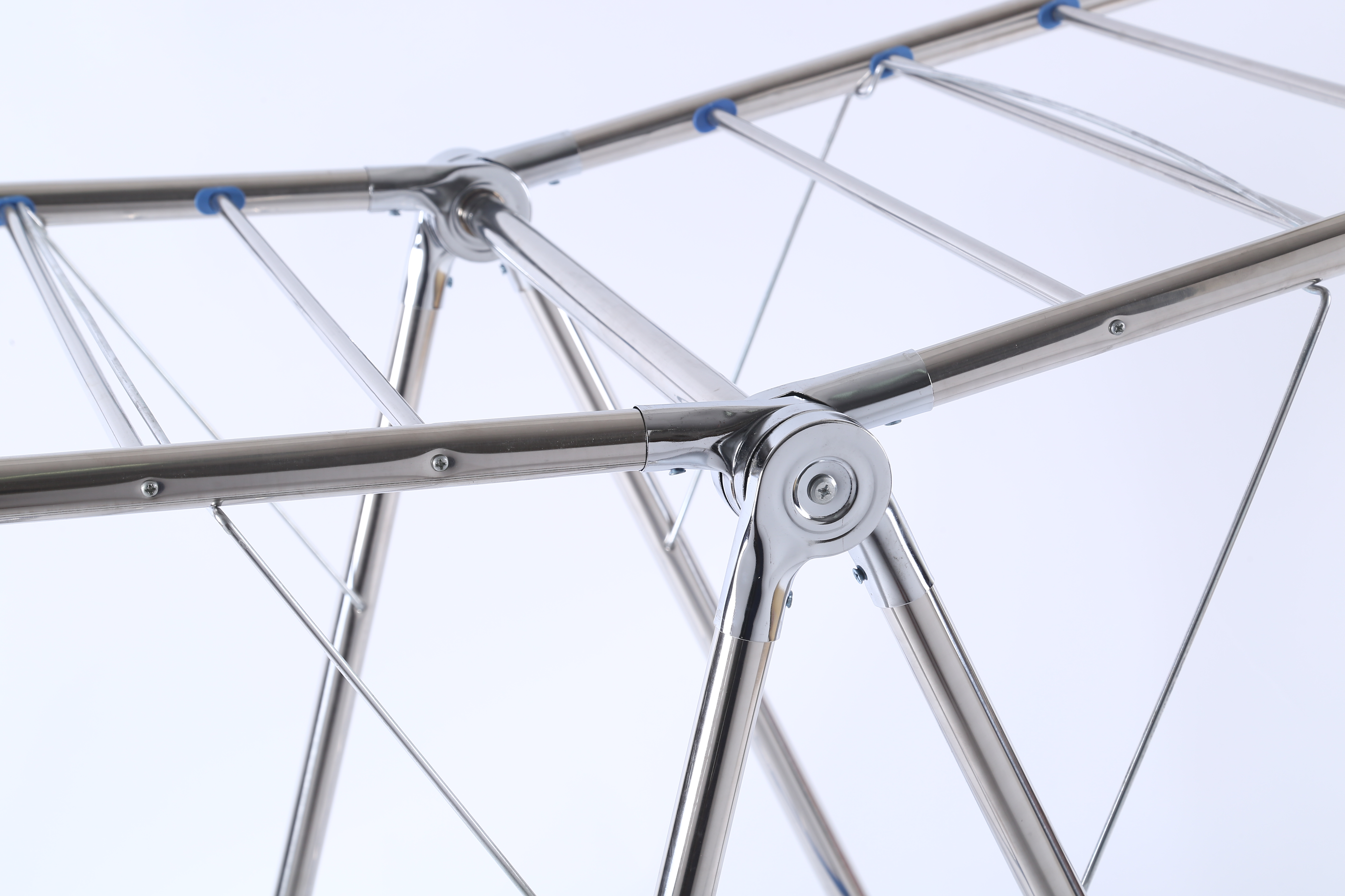 折叠不锈钢衣架细节图