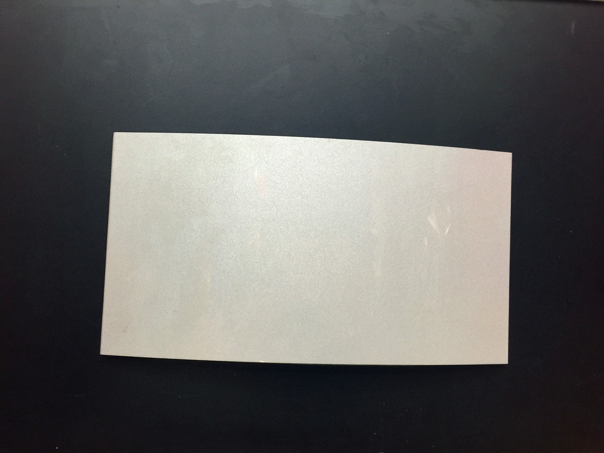 弧形单面可粘贴带胶铝合金塑料边烤漆门牌广告科室牌