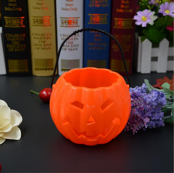 Factory direct sale Halloween voice-controlled pumpkin Bat Lantern (with lid) Specification image