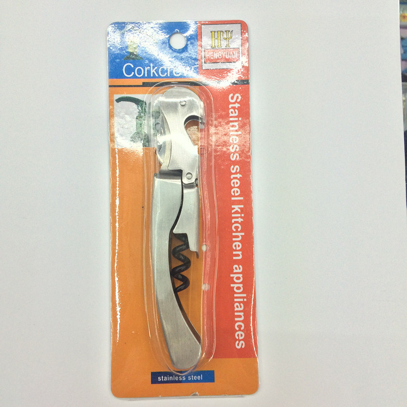 Stainless Steel Seahorse Knife Multi-Function Bottle Opener Beer Open Wine Open