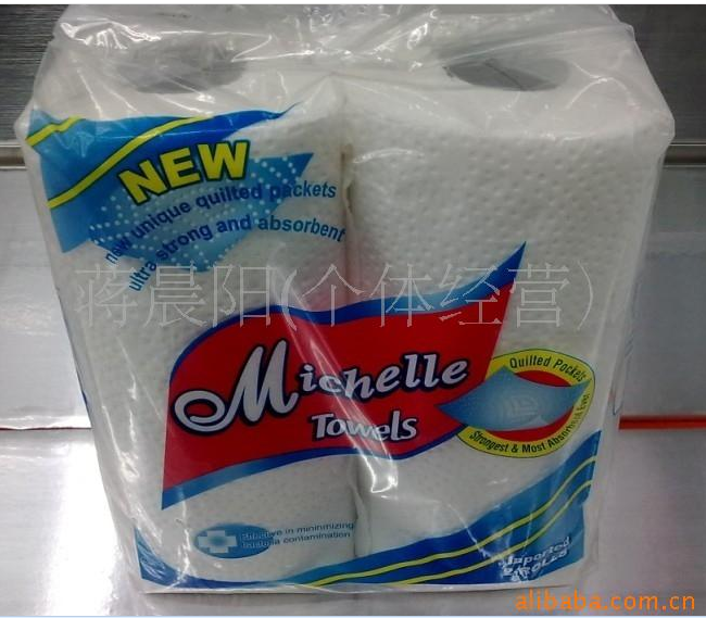 Kitchen paper is exported to Europe, America and the Middle East. Each pack of kitchen toilet paper is 2 rolls details Picture