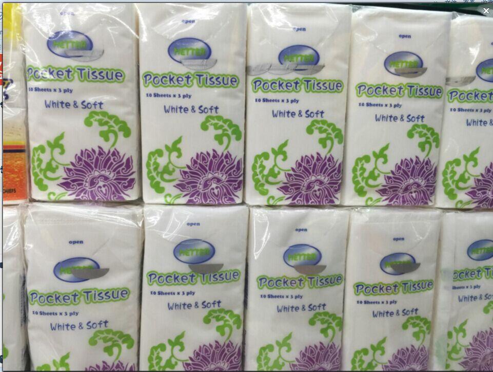 Handkerchief paper, napkins, foreign trade export packaging tissues