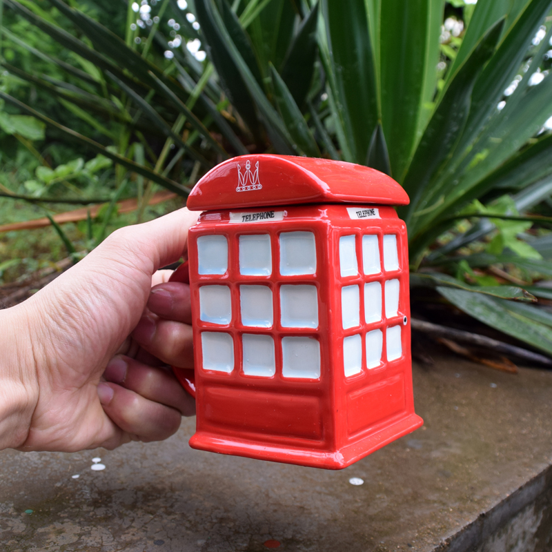 Ceramic phone booth cup Application Scenario