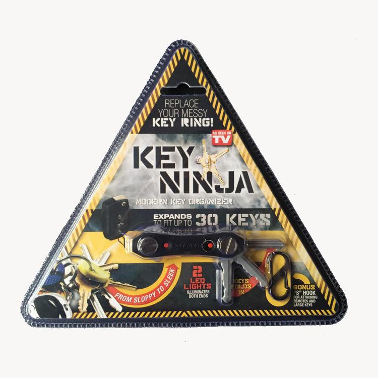 多功能钥匙串钥匙扣内置双LED灯TV新款产品