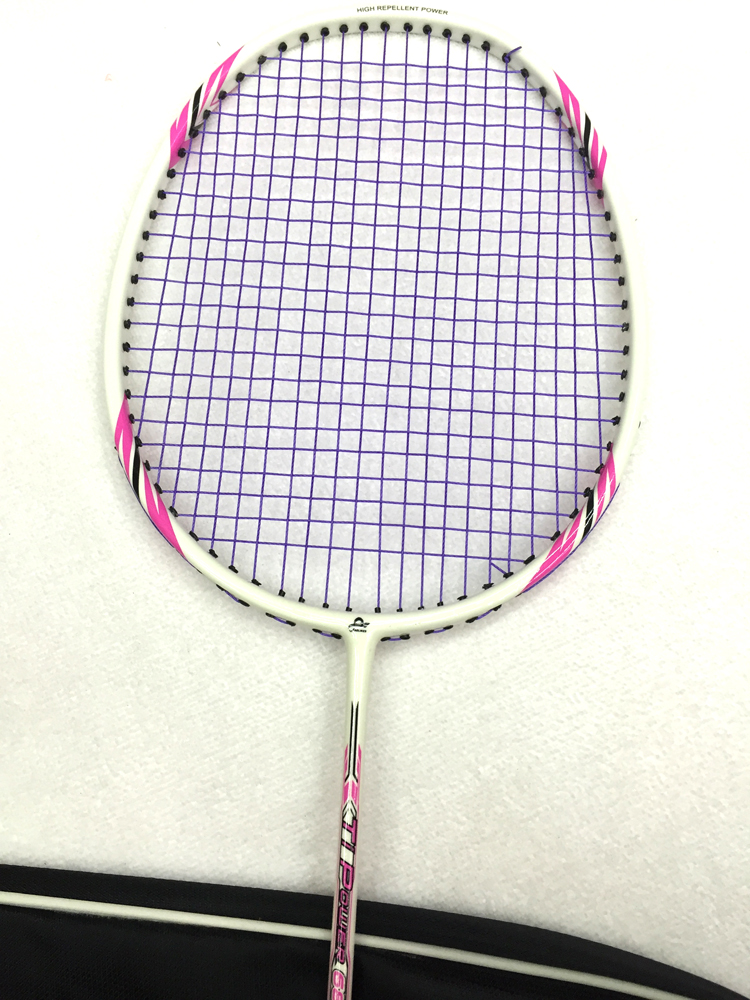 Olix 6858 carbono aleación de aluminio una pieza raqueta de bádminton raqueta de control tipo un par dos colores en el interior details Picture