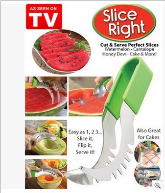 Slice Right TV购物哈密瓜切片器 水果西瓜切片器
