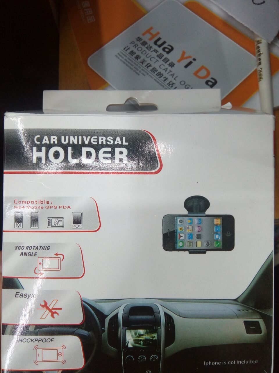 HOLDER TV购物车载手机架 吸盘手机夹子架