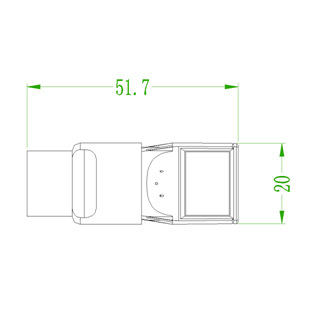 LED 改装后雾灯 指示灯五面发光 LED汽车灯 7.5W细节图