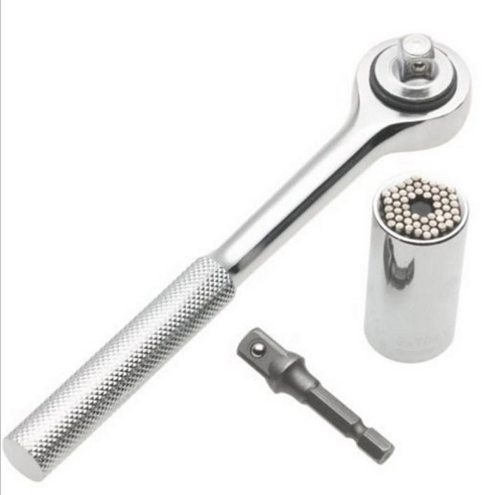 TV Shopping Foreign Trade best-selling universal socket ratchet wrench hardware tools multi-functional socket Application Scenario