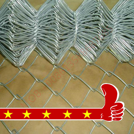 Galvanized hook mesh PVC diamond mesh stadium fence