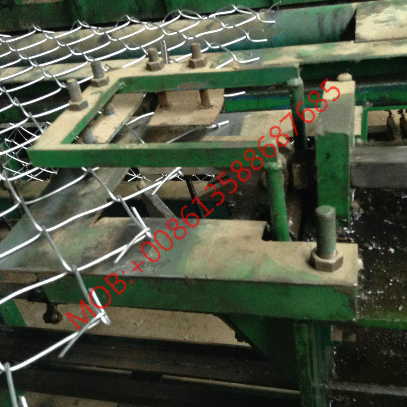 Wire mesh fence, export fence net, galvanized hook mesh, PVC diamond mesh factory details Picture
