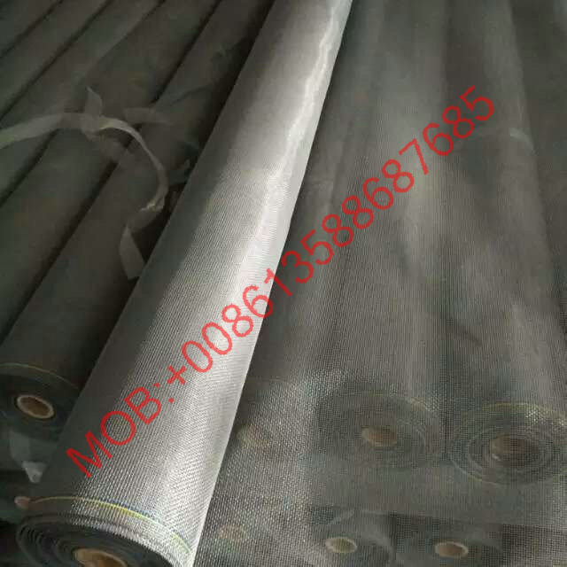 Fire-resistant fiberglass window screen, fiberglass window screen, invisible window screen details Picture