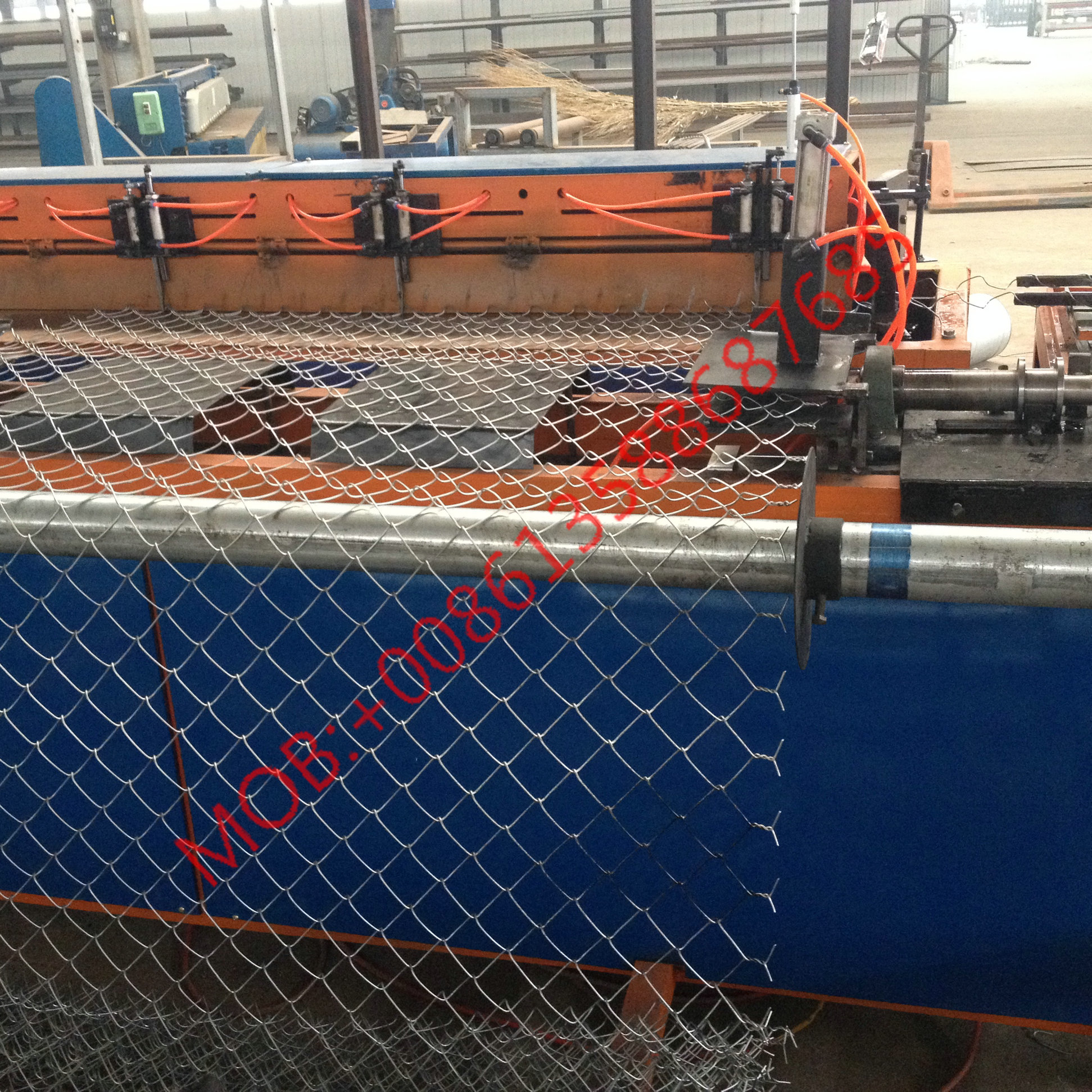 Export fence net, wire mesh, galvanized hook mesh, PVC diamond mesh factory details Picture
