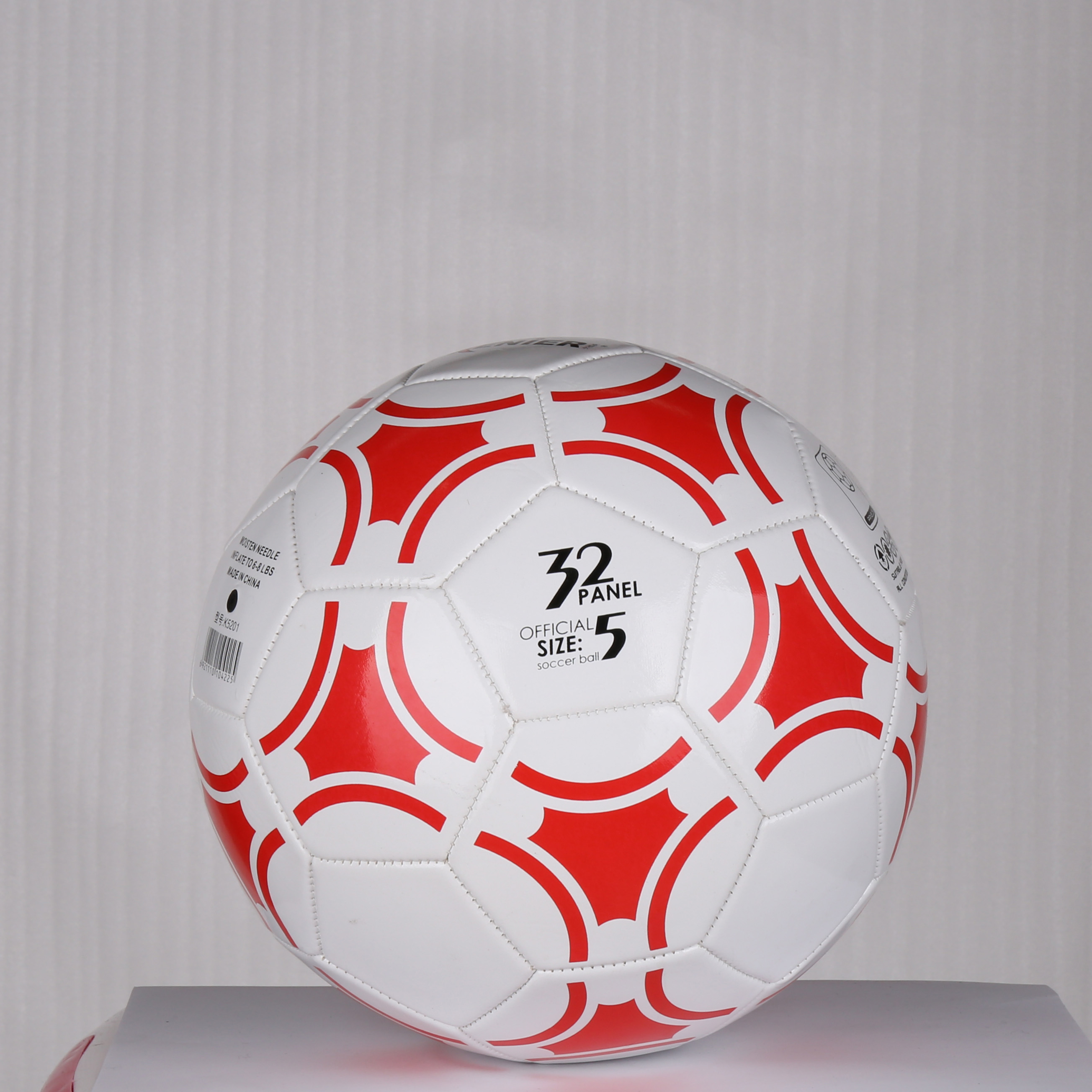 PVC 材质5号机缝足球 橡胶胆 标准比赛训练运动足球批发