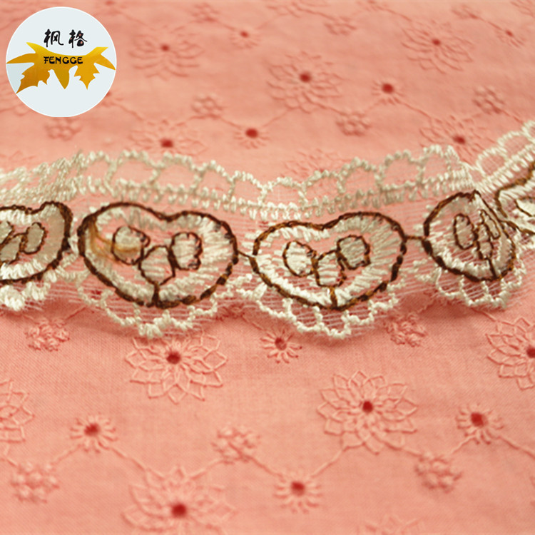 Factory direct sales of water-soluble mesh fabric lace DIY handicrafts Specification image