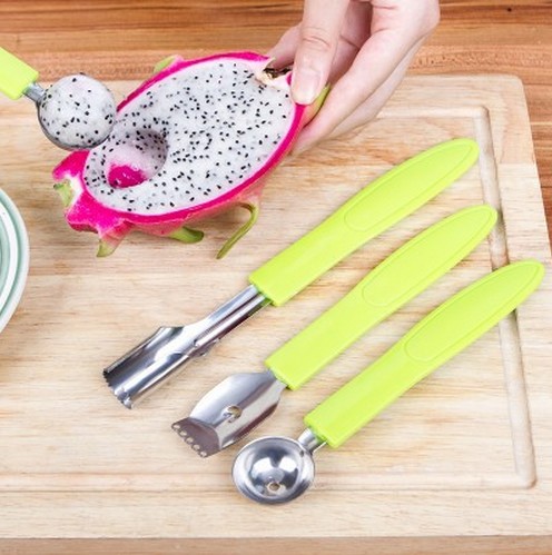 Kitchen three-piece fruit salad tool Stainless steel lemon planer Lemon grater for foreign trade export only for foreign trade export only for foreign trade export only