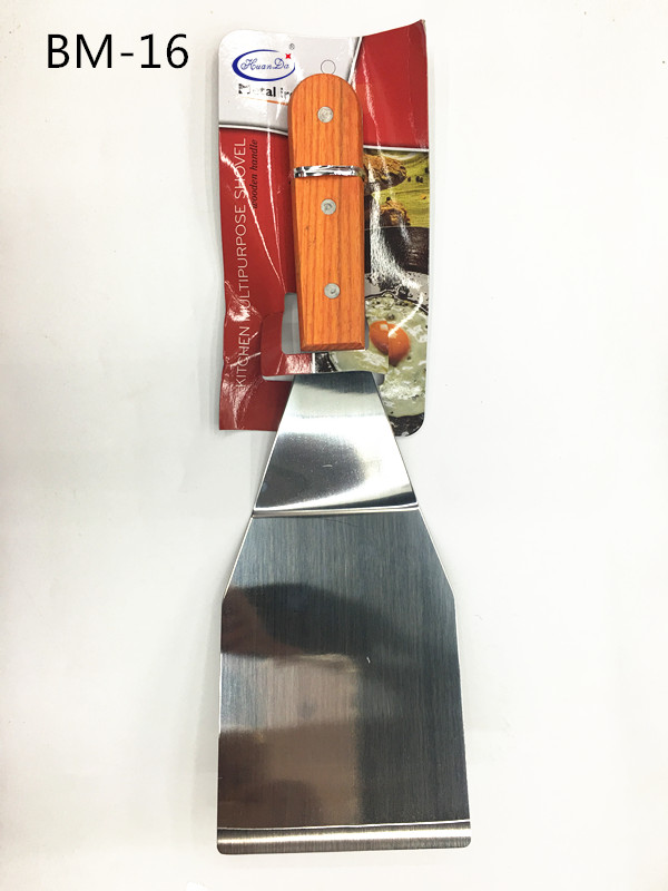 【HUANG DA】木柄大方铲BM-16