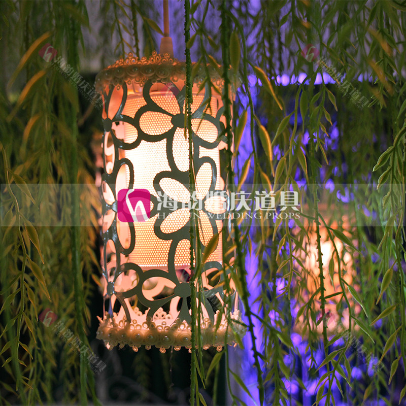 Haiyun wedding props, wedding decoration and arrangement, welcome area arrangement, 10 chandeliers, No. 6 chandeliers Application Scenario