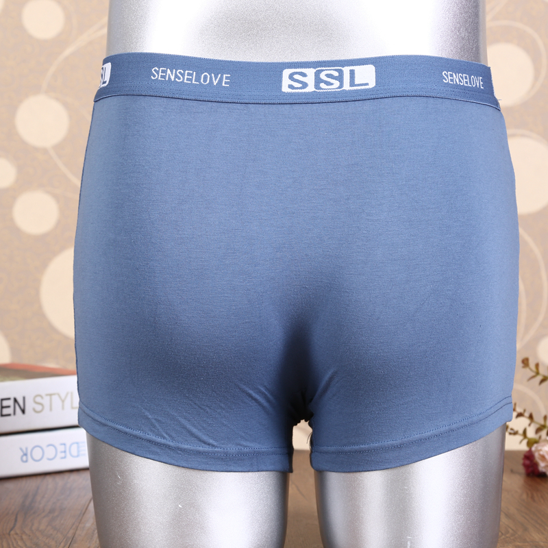 Shensley Men Simple And Comfortable Elastic Cotton Underwear Boxers Box Application Scenario