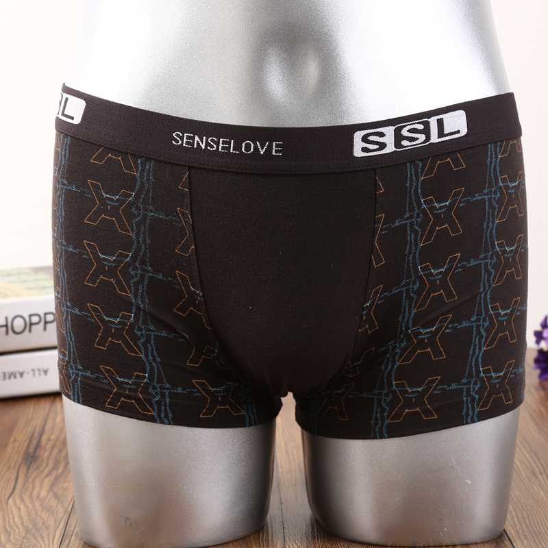 Shensley Men Cotton Boxers Boxers Multi-Color Option details Picture