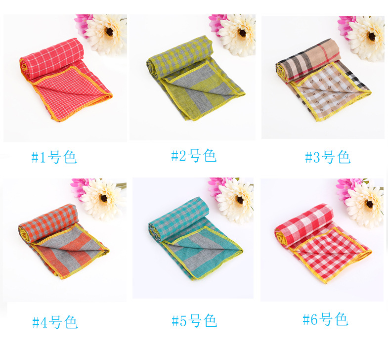 Baby Products Baby Children's Four Square Towel Saliva Towel Pure Cotton Triangle Towel Waterproof Bib Bib Application Scenario