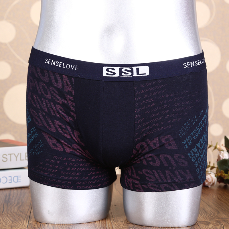 Shensley Men Cotton Boxers Boxers Multi-Color Option details Picture